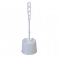 Ерш для туалета с подставкой Блеск Эконом 125*375*125 мм, белый, арт.5013 М-Пластика
